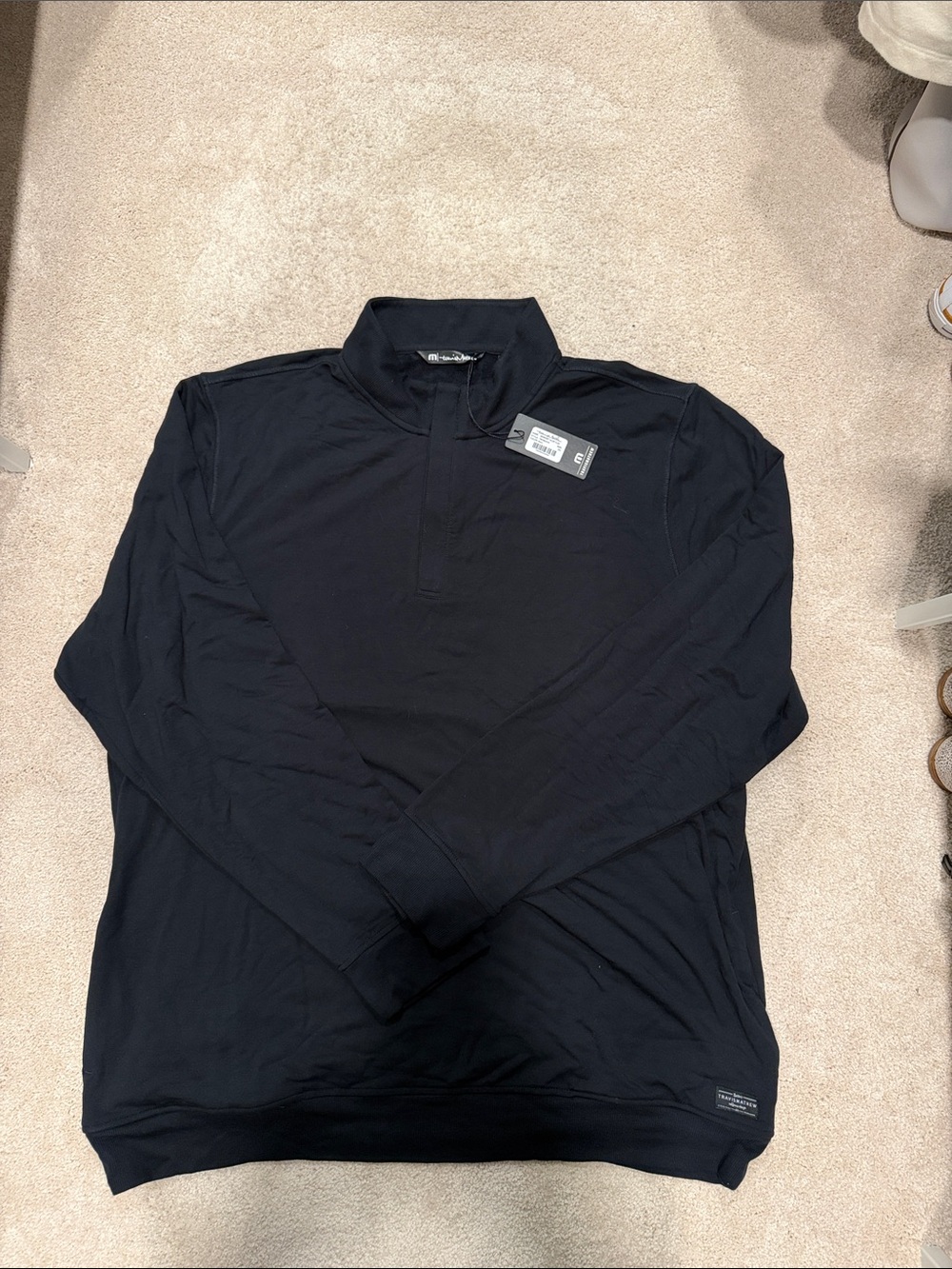Travis Mathew Newport 1/4 zip fleece